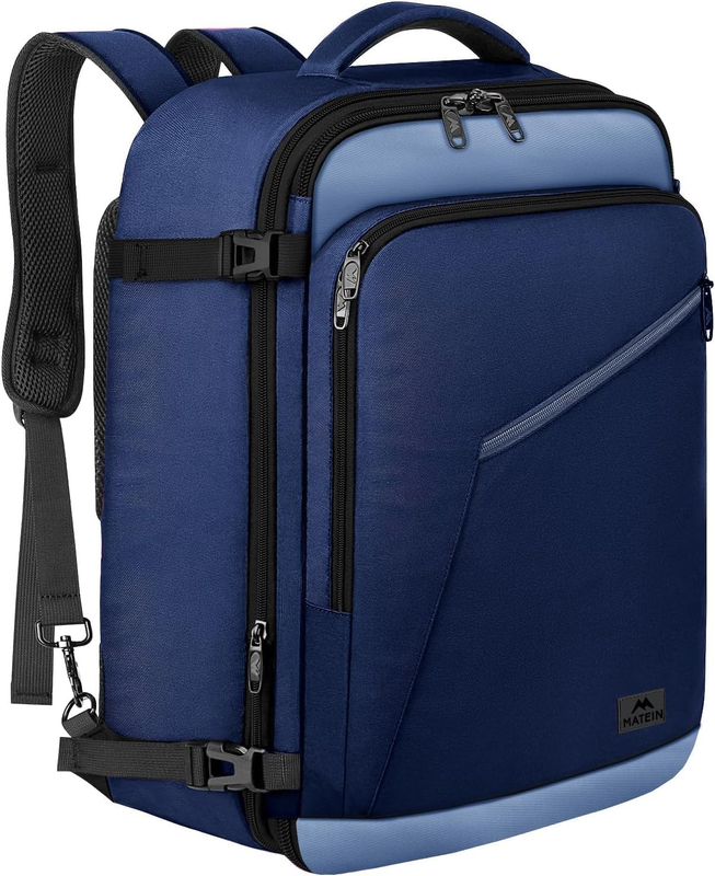 Carry On Backpack Airline Approved Expandable Travel Bag0