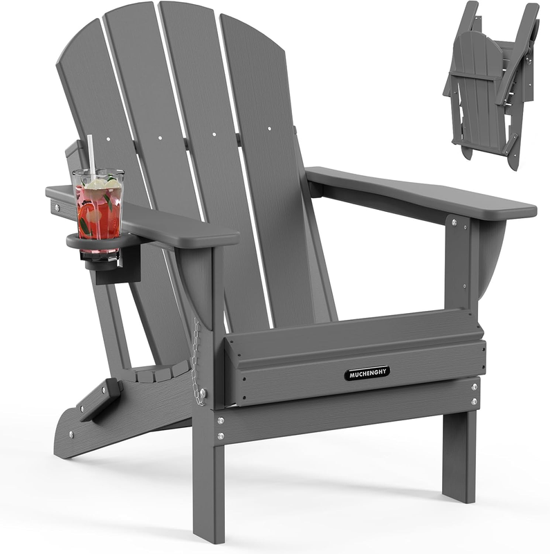 Folding Adirondack Chairs, Patio Chairs, Lawn Chairs, Outdoor Chair, Adirondack 0