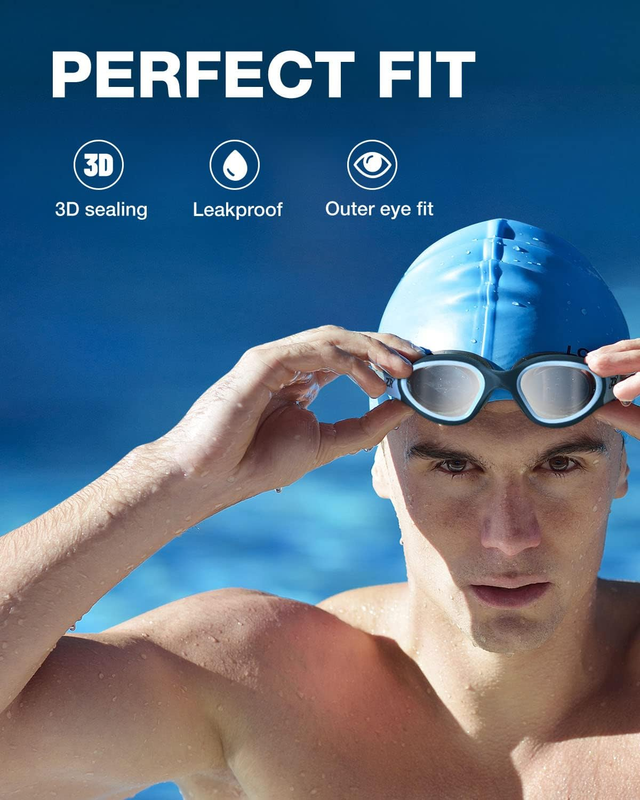 Swim Goggles, Upgraded G1 Polarized Swimming Goggles Anti-Fog for Adult unisex2