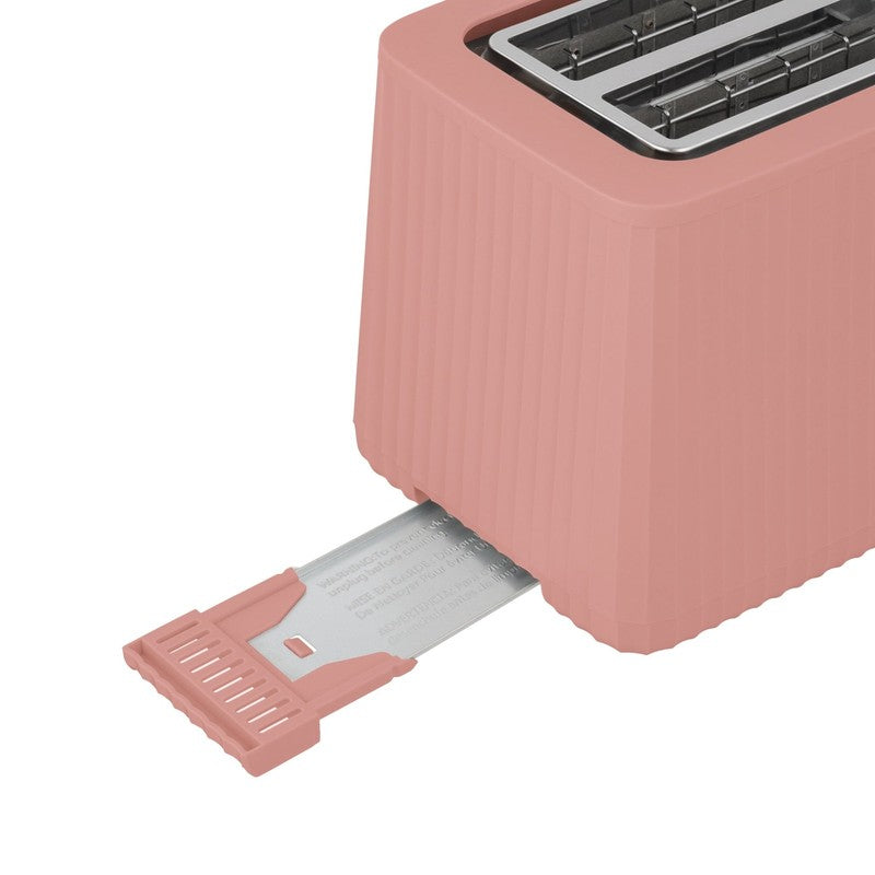 2-Slice Toaster, Extra-Wide Slots with Removable Crumb Tray, Faded Rose9