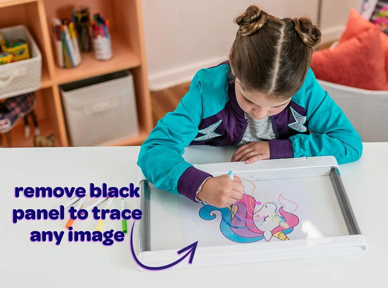 LED Light Board Drawing Tablet for Kids – Tracing & Art Toy Ages 6+3