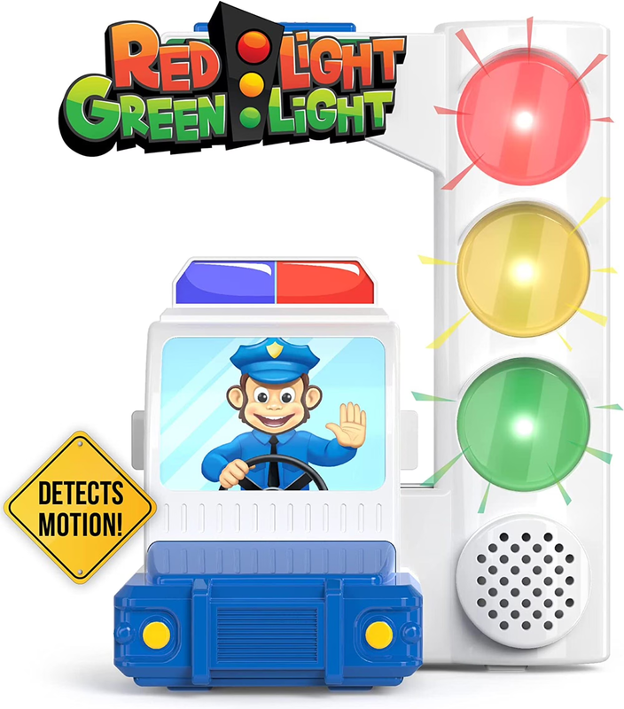 Red Light Green Light Game with Motion Sensing | 1+ Players | Gift for Kids & To5
