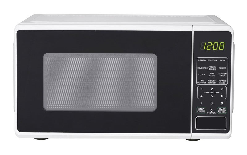 0.7 Cu Ft Countertop Microwave Oven, 700 Watts, White6