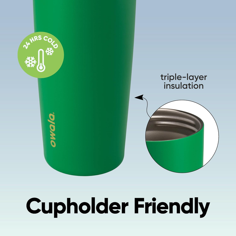 Owala FreeSip Sway 30oz Insulated Stainless Steel Water Bottle Green3