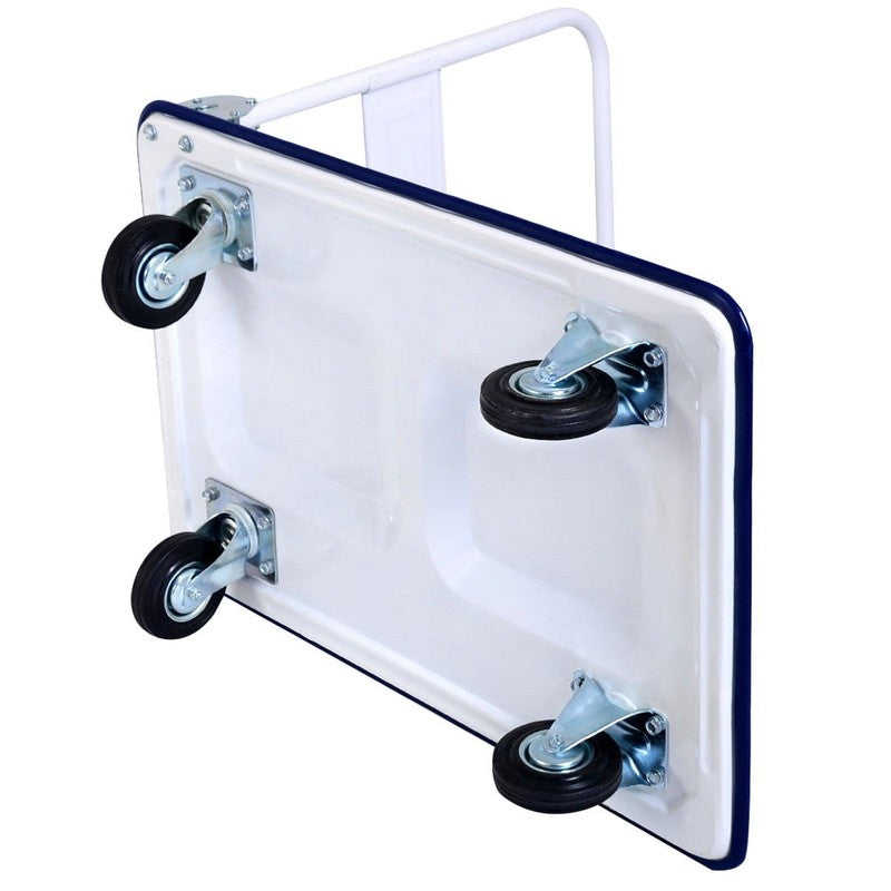 660Lbs Platform Cart Dolly Folding Foldable Moving Warehouse Push Hand Truck6