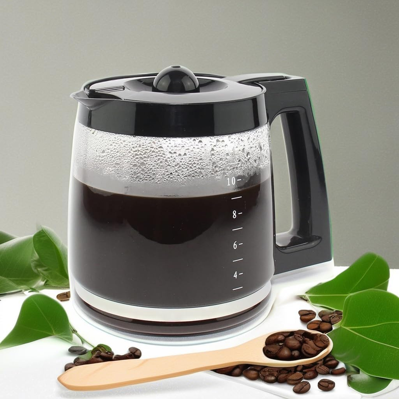 12-Cup Replacement Glass Carafe Pot Compatible with Hamilton Coffee Maker Models4