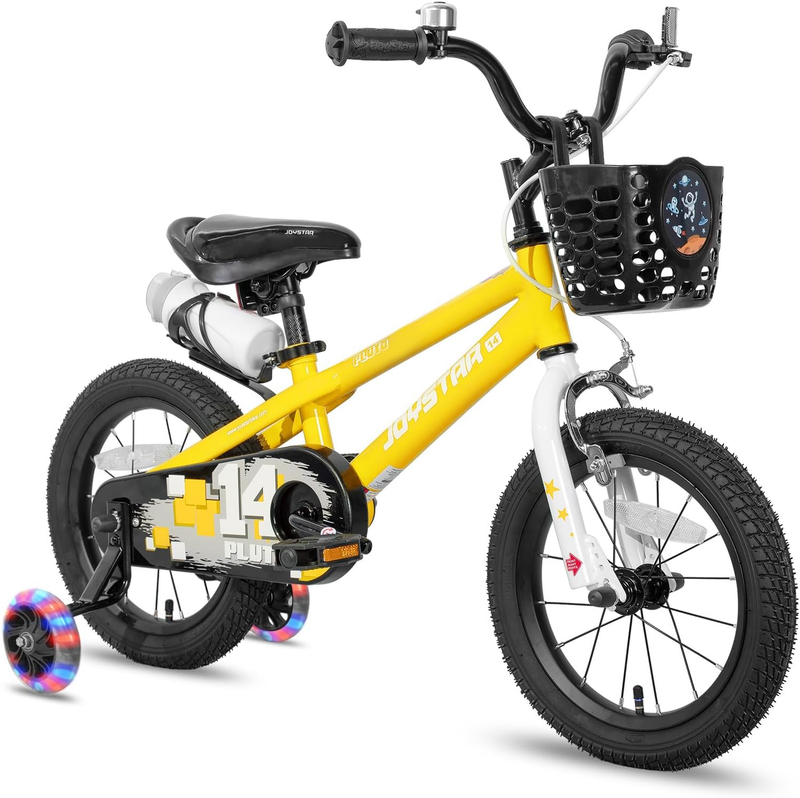 Kids Bike 12-20 Inch Light Up Training Wheels Boys Girls Ages 3-12 Multi11