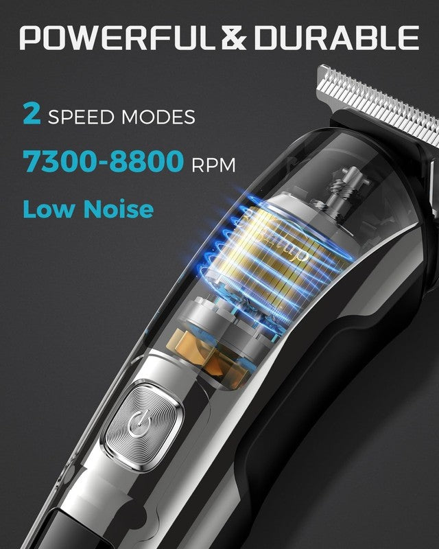 Ultimate Beard Trimmer Set - Waterproof Electric Razor & Grooming Kit for Men2