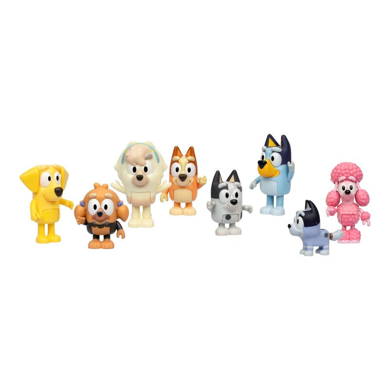 Neighborhood Friends 8 Pack, 2 2.5 Inch Articulated Figures, Toys for Kids 3 6 Y1