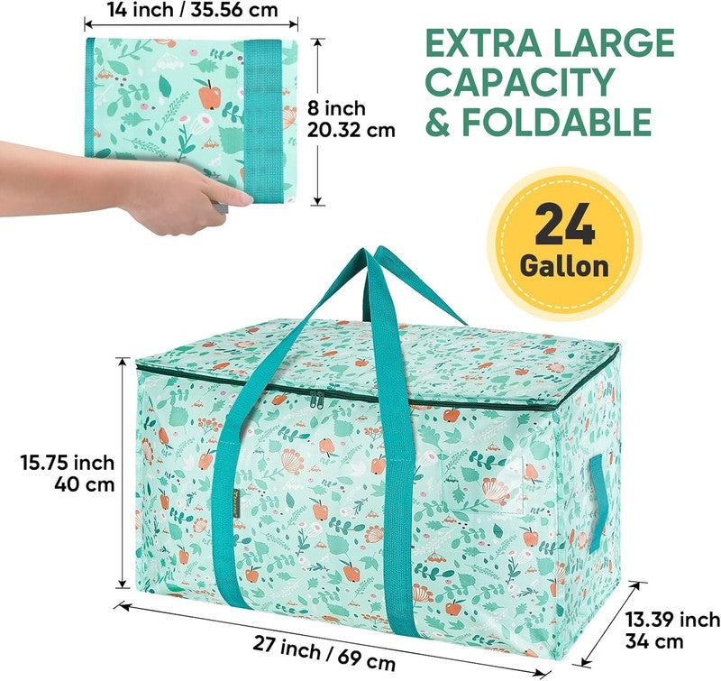 Oversized 6 Pack Moving Bags with Heavy Duty Handles for Easy Storage1