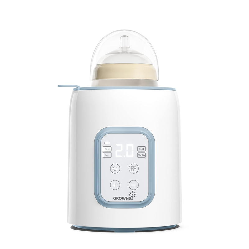 8-in-1 Fast Baby Bottle Warmer w/ Timer, Milk & Formula Heater Blue9