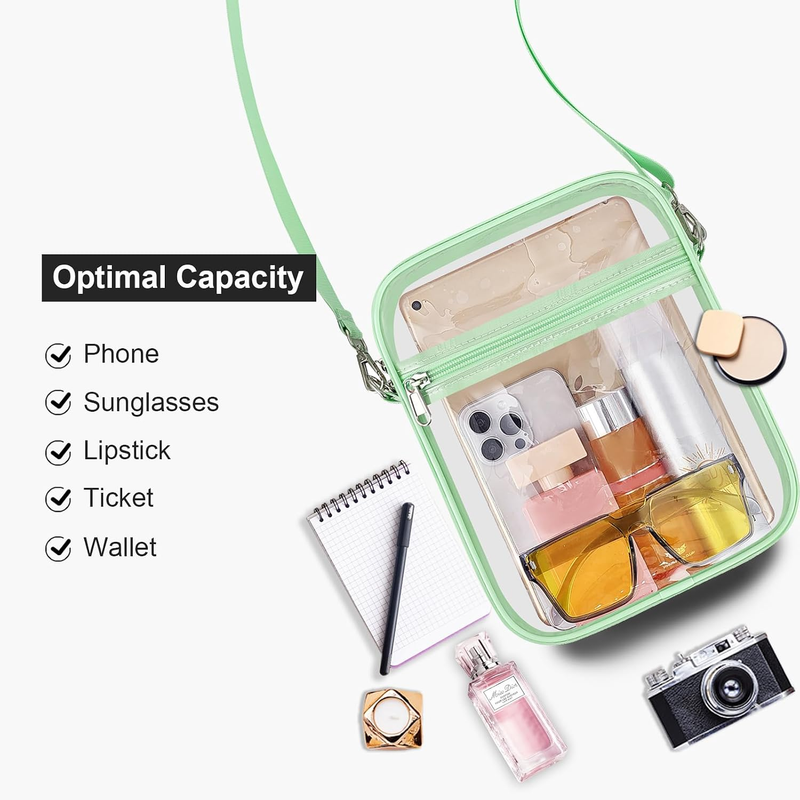 Clear Stadium Approved Crossbody Bag Transparent Messenger Bag4