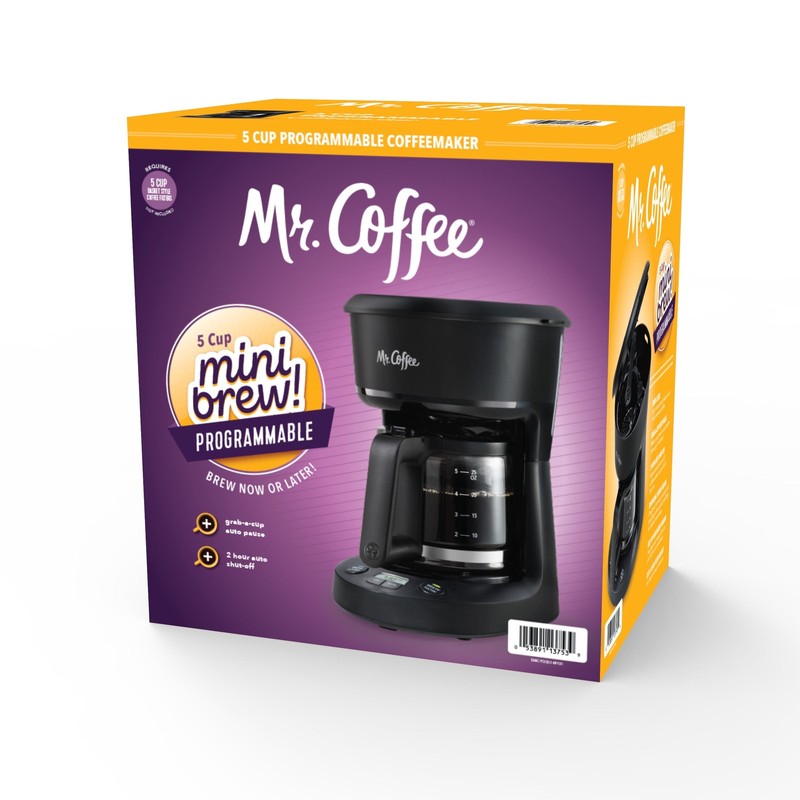 5-Cup Programmable Coffee Maker1