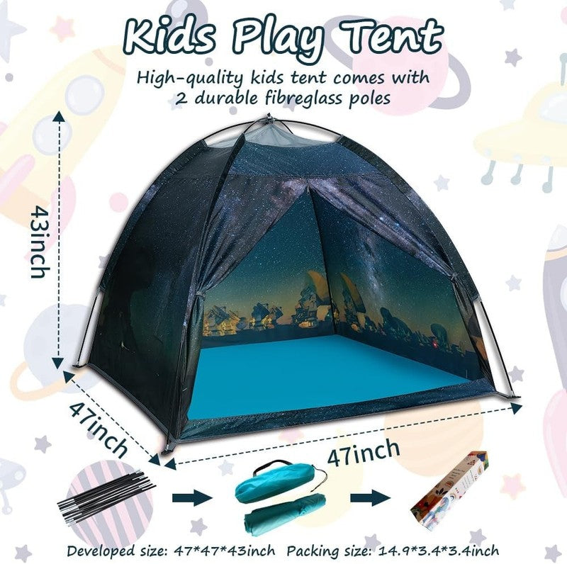 Kids Galaxy Dome Play Tent, Space World Indoor/Outdoor Playhouse6