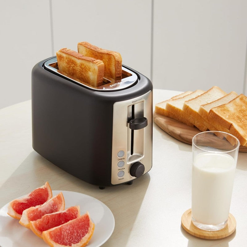 2 Slice Toaster, with 6 Browning Settings, Extra Wide Slots for Bagels and Speci4