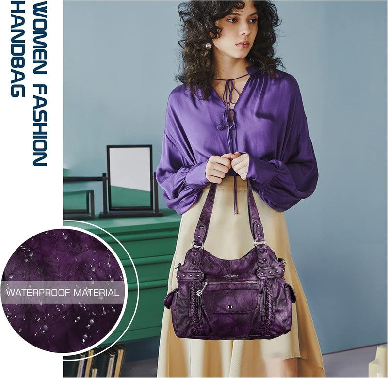 Purses for Women Soft PU Leather Shoulder Bag Crossbody Purse and Handbags5