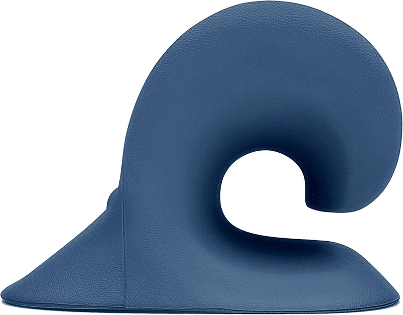 Neck Shoulder Relaxer Cervical Traction TMJ Pain Relief Dark Blue3