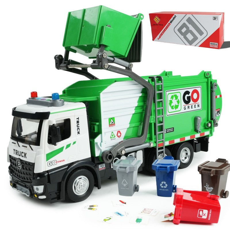 Garbage Truck Toys for Boys 3-5 with Lights & Sounds Trash Truck Toys for 2 3 4 1