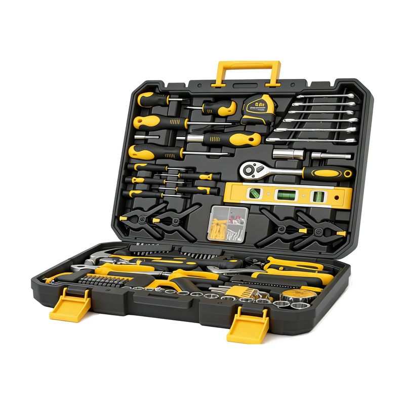 168pc Household Tool Set Mechanic Socket Auto Repair Kit w/ Storage Case3