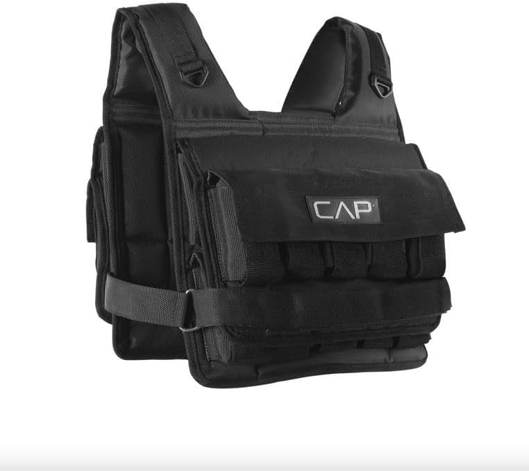 Adjustable Weighted Vest 20lb Heavy-Duty Workout Vest Removable Weights3