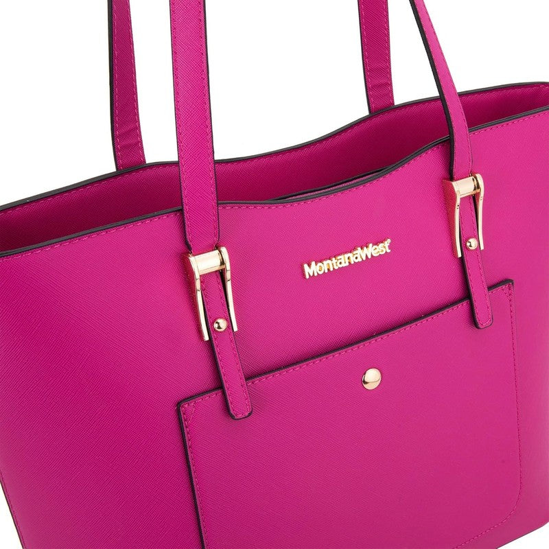 3PCS Purses for Women Tote Bag and Wallet Set Shoulder Satchel Handbags3
