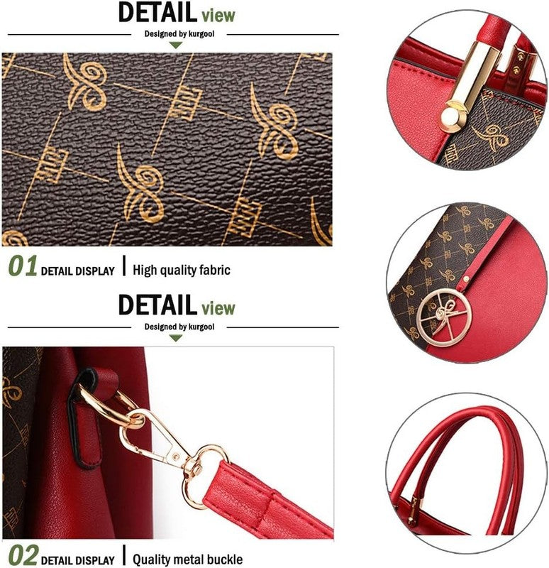 Women Purses Handbags Top Handle Satchel Shoulder Messenger Tote Bags6