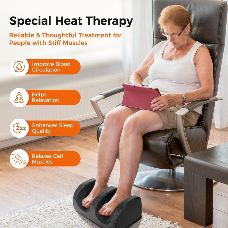 Shiatsu Foot Massager, Foot Spa with Heat for Comfort and Relief, Gift, Black4