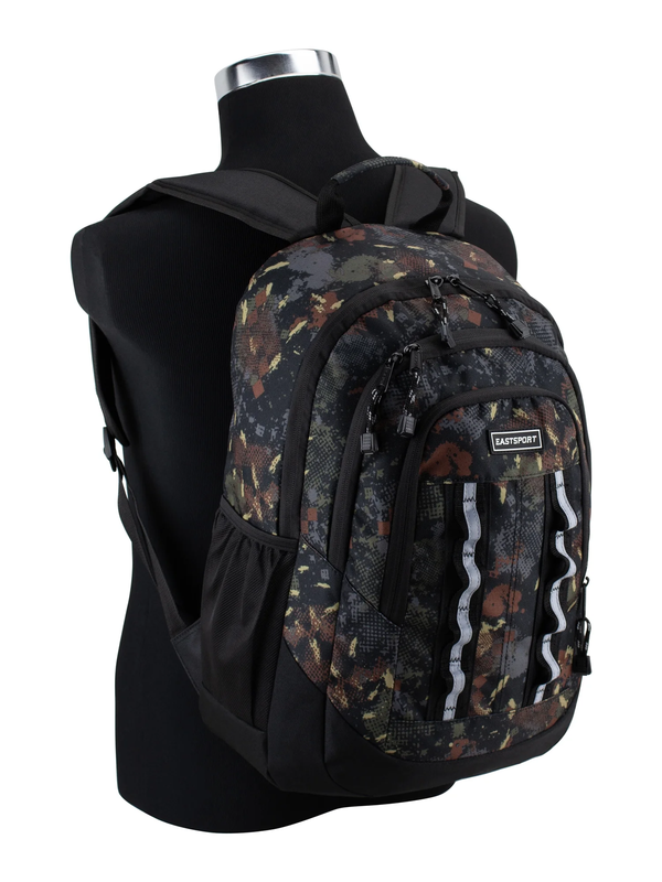 Unisex Pinnacle Sport 19" Laptop Backpack, Camo Edge1
