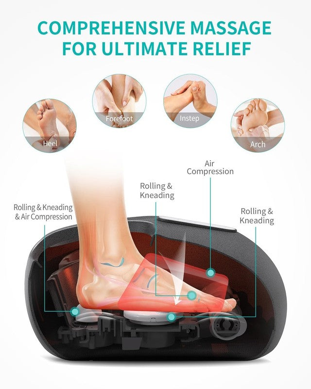 Nekteck Shiatsu Foot Massager with Heat & Air Compression, Perfect Gift!1