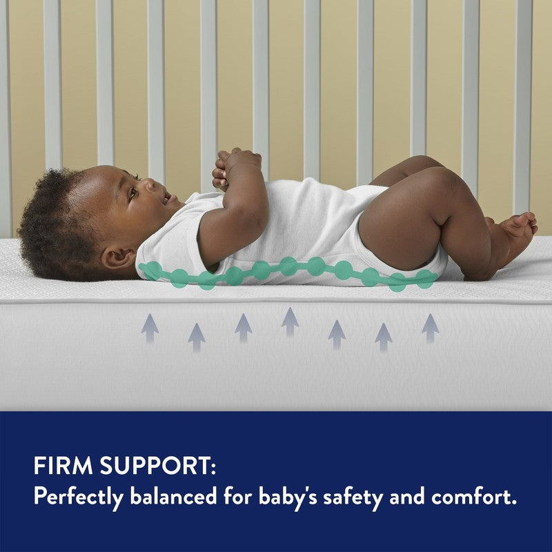 Pediatric 800 Crib Toddler Mattress Extra Firm 80 Coil Waterproof Pink8