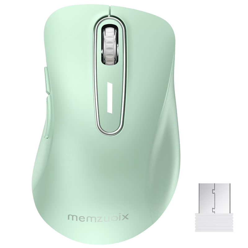 2.4GHz Wireless Mouse 1400 DPI 5 Button USB Receiver PC Laptop Light Green9
