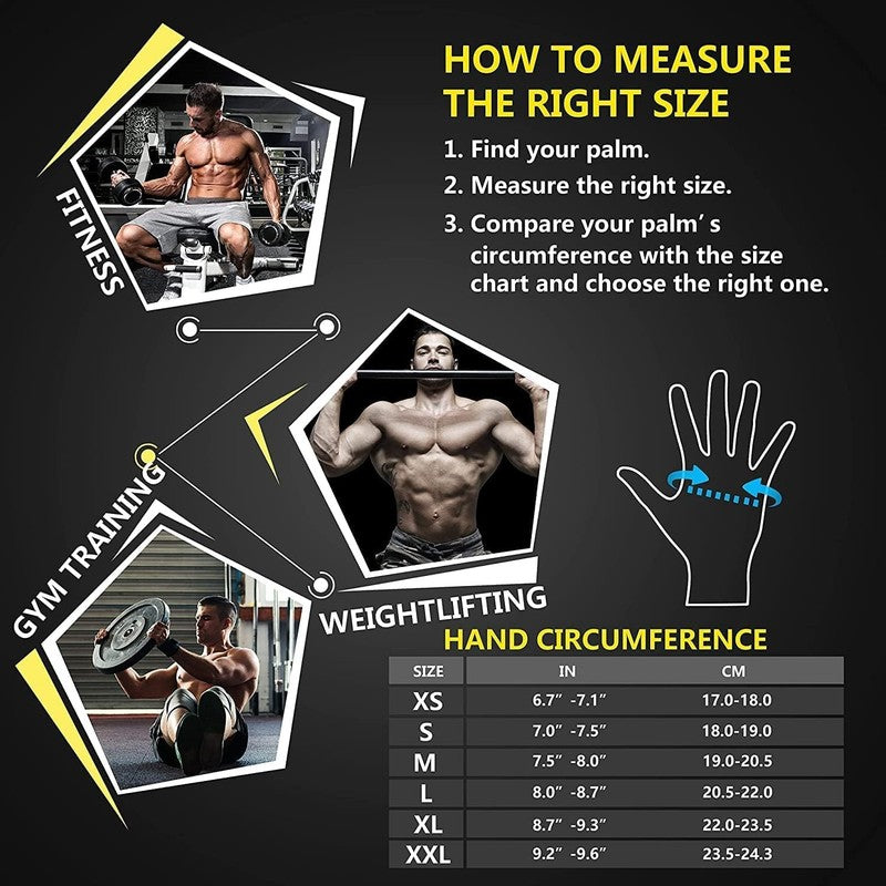 Ventilated Weightlifting Gloves with Wrist Wrap Support for Men and Women6