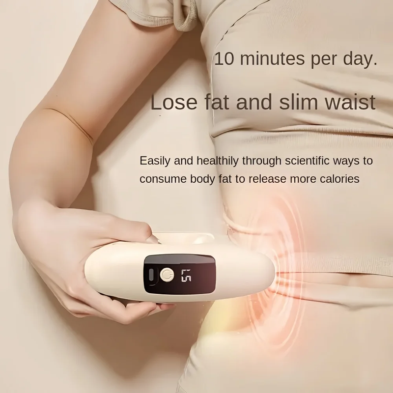 Fascia Ring Vibration Massager with Belt for Relaxation, White9