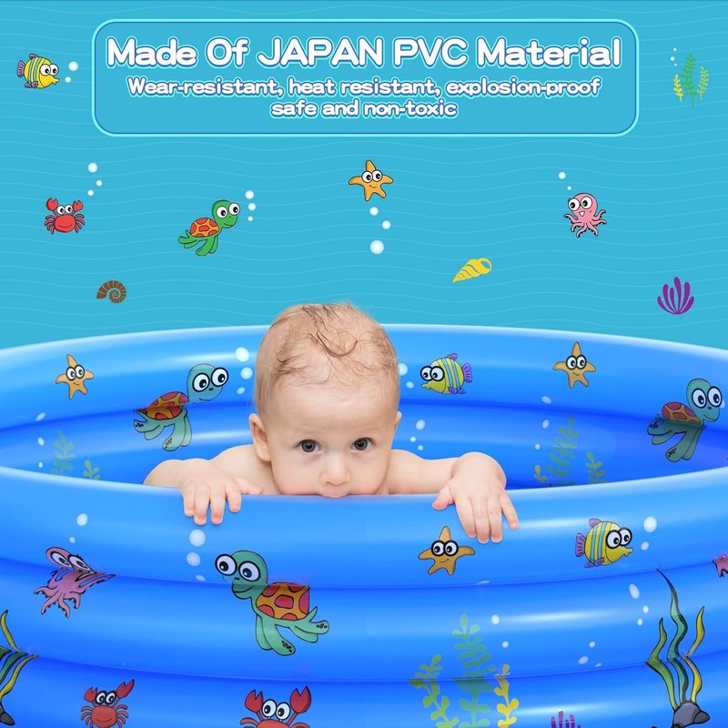 Garden round Inflatable Baby Swimming Pool, Portable Inflatable Child/Children L2