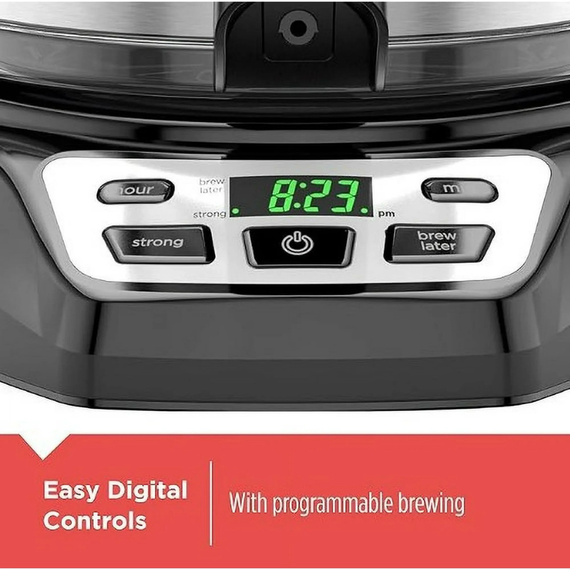 Programmable 12-Cup Drip Coffee Maker with Custom Brew Strength, Black11
