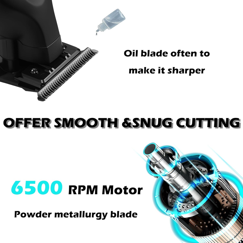 2299 Professional Hair/Beard Trimmer for Men Zero Gapped Hair Clippers for Barbe2