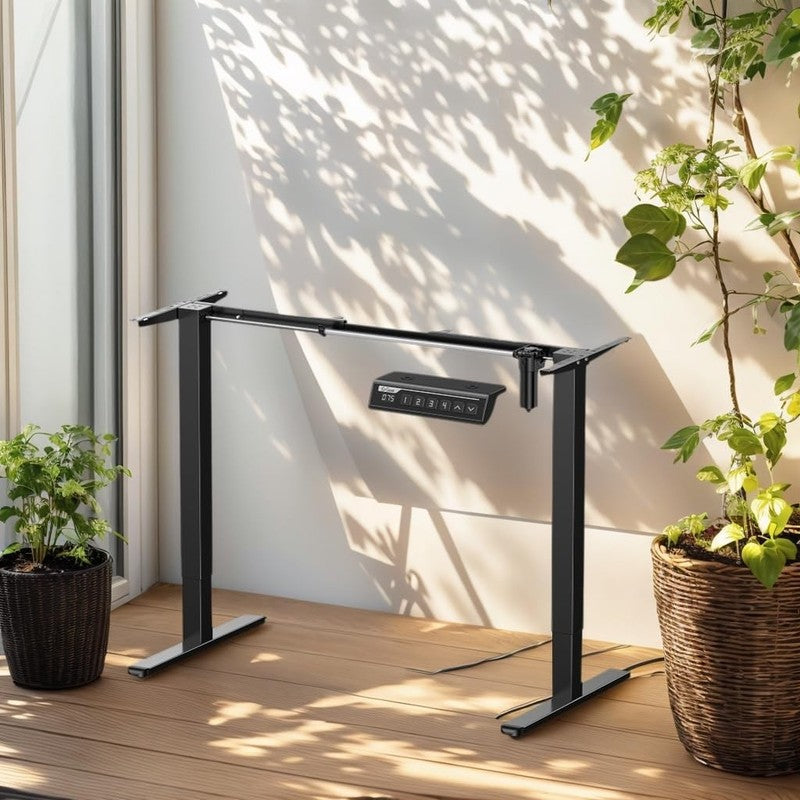 Electric Standing Desk Frame 4 Memory Height Adjustable Up to 47.2" Black6