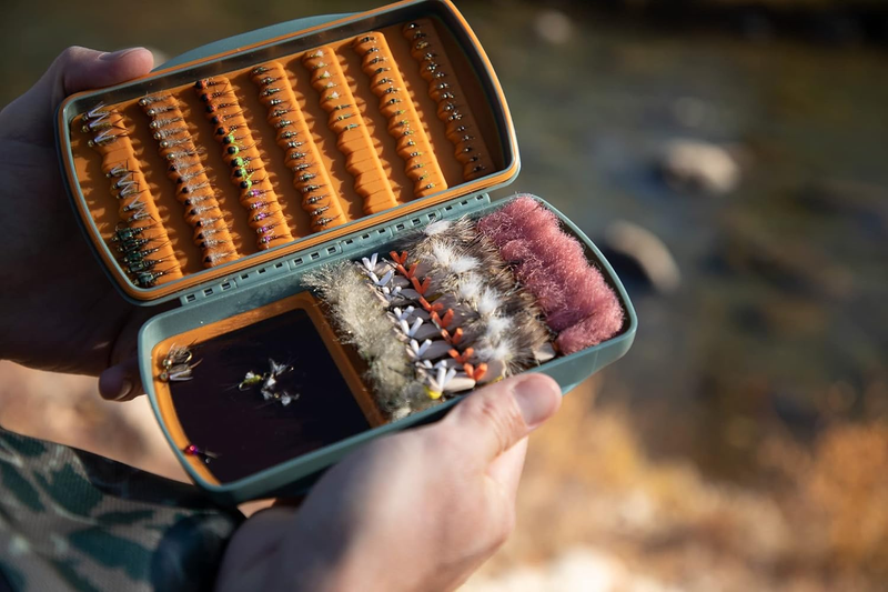 Tacky Pescador Fly Box   Magpad   Smoke Grey | Fly Fishing Magnetic Fly Box | Fl3
