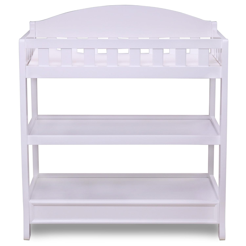 Infant Changing Table with Pad, White3