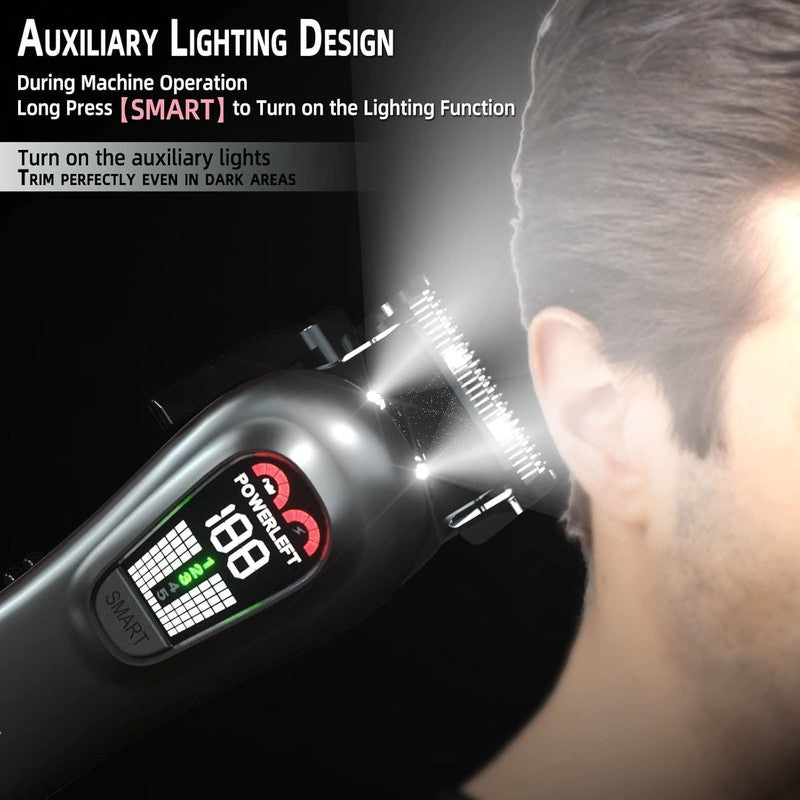Professional Hair Clippers for Men | Corded & Cordless Barber Trimmer Kit2