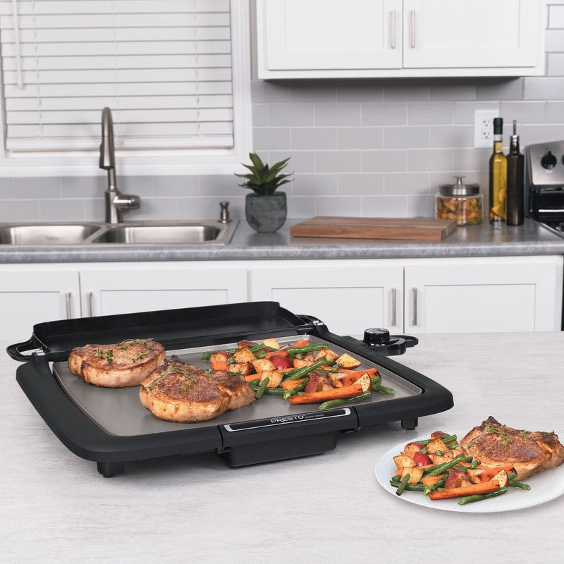 Ceramic Electric Griddle/Warmer Plus, Black 070249