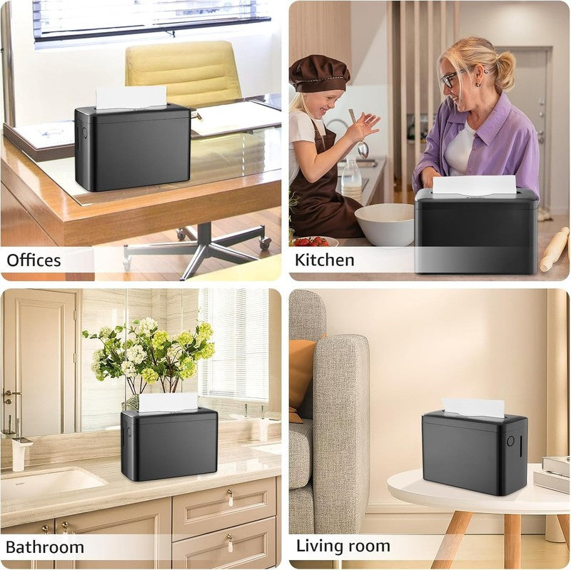 Multifold Paper Towel Dispenser Countertop Black Heavy Duty 300 Sheet6
