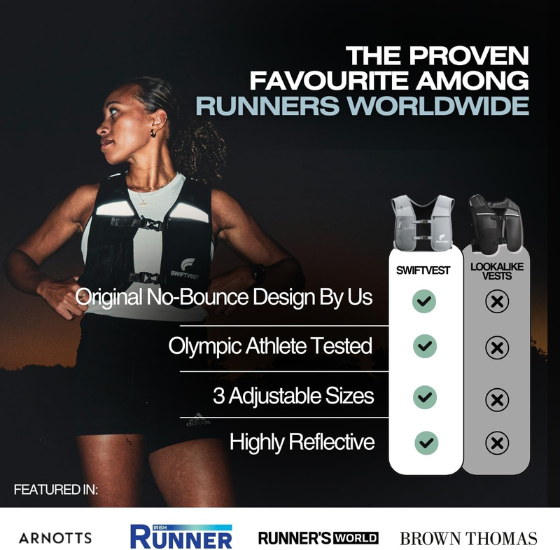 Running Phone Holder Vest with 500Ml/17Oz Water Bottle | Reflective Hydration Ve5