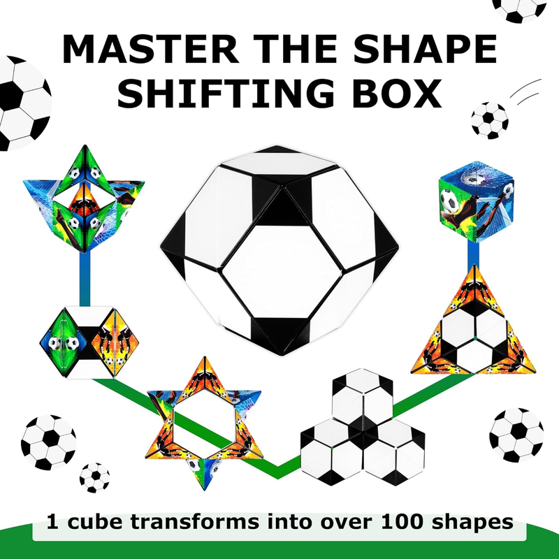 Sensory Fidget Cube Stress Relief Shape Shifting Toy 100+ Shapes3