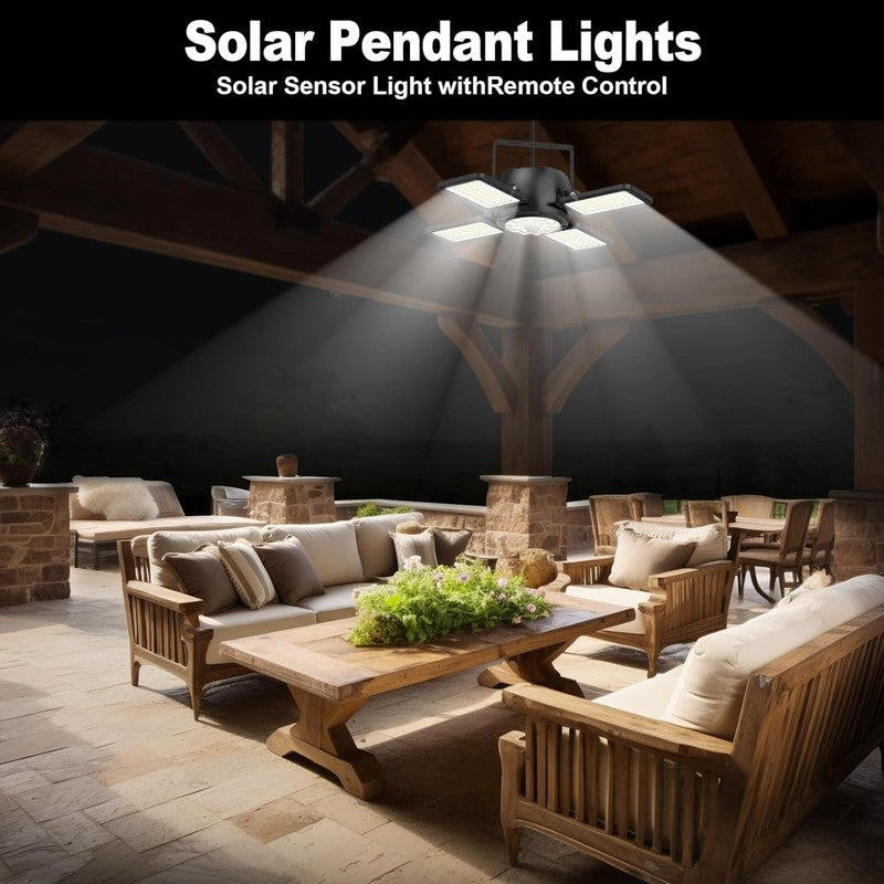 Brighten Your Shed: 1200LM Solar Motion Light with Remote, IP65 Waterproof2