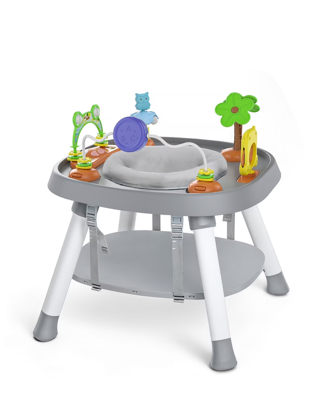 3-In-1 Baby Jumper Bouncer Center with 360 ° Rotatable and Toys, Baby Activity C8