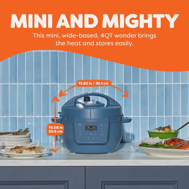 4QT RIO Mini Chef Series Multi-Cooker Daydream Compact Slow Cooker1