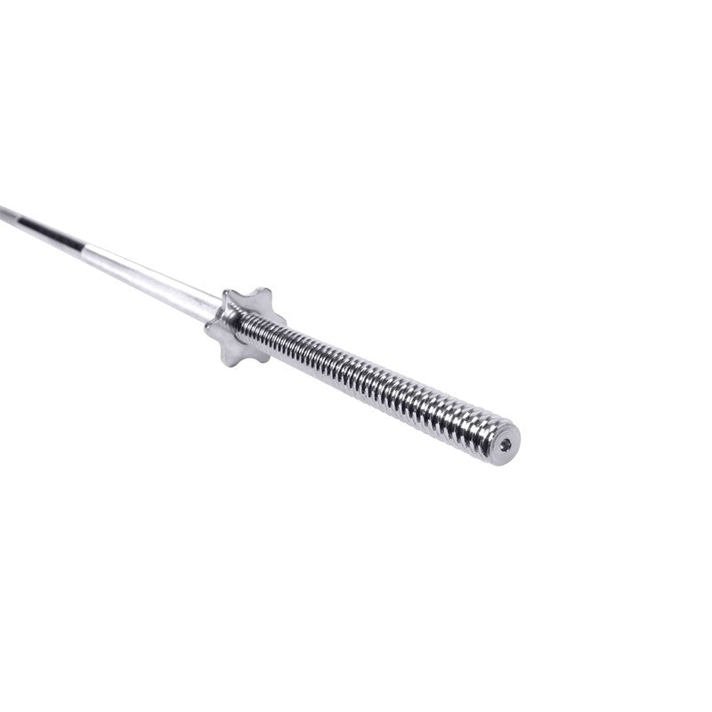 Barbell   Straight Standard Weight Bar with Threaded Ends, 6 Ft.1