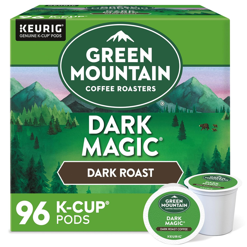 Dark Magic Coffee, Keurig Single-Serve K-Cup Pods, Dark Roast, 96 Count10