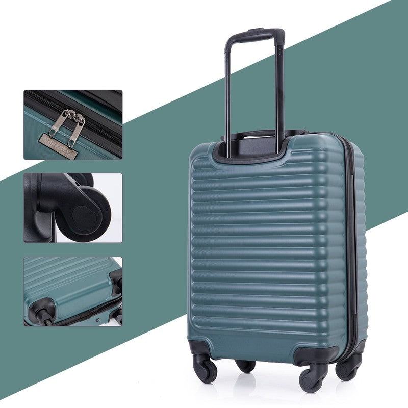 Hardshell Carry on Luggage 20" Light Hardside Suitcase with Spinner Wheels5